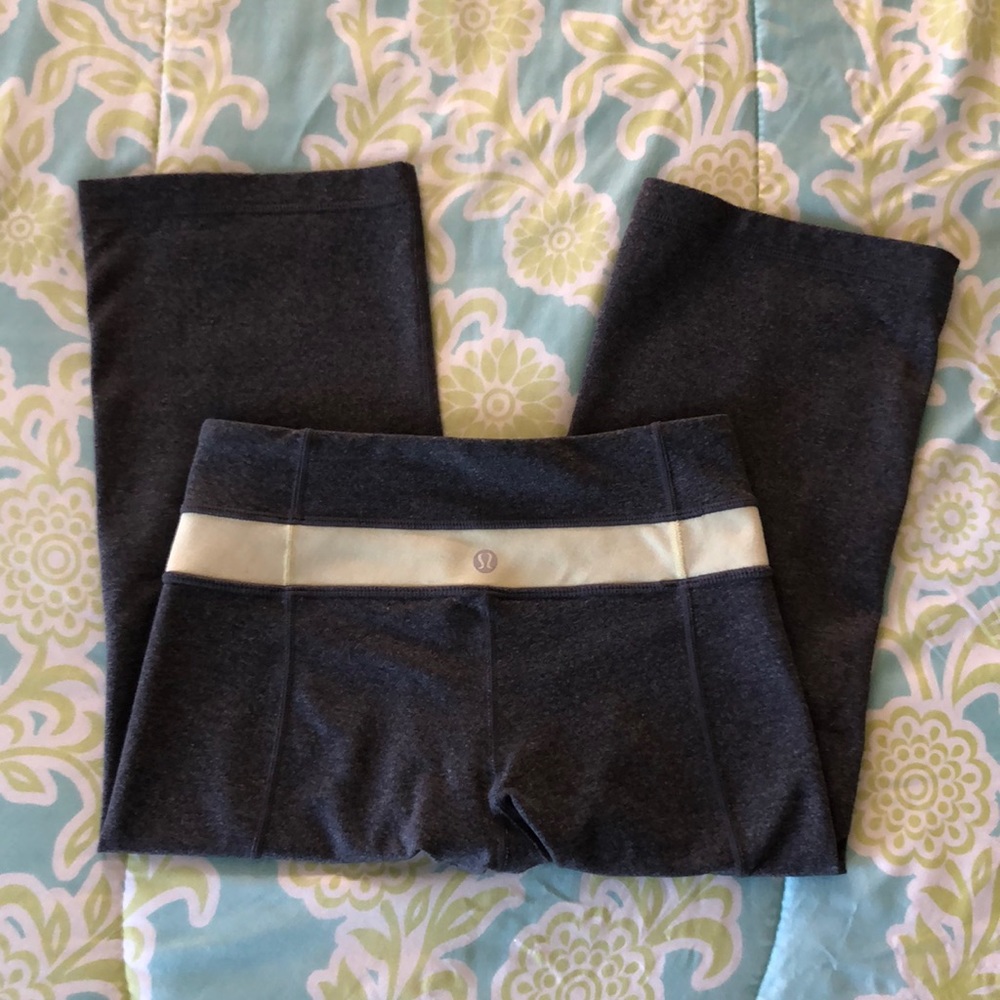 Lululemon Grey Capri Leggings